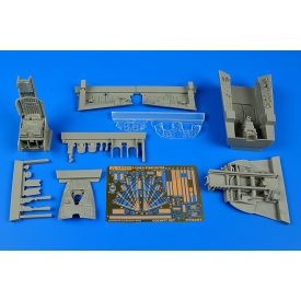   Aires Lockheed F-104G/S Starfighter cockpit set C2 seat (Italeri)
