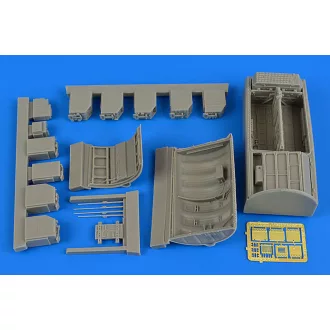   Aires F-104G/S Starfighter electronics &ammuni -tion bay for Italeri műgyanta repülő kiegészítő