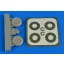 Aires Bucker Bu 131 wheels& paint masks disc cover kerék készlet