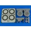 Aires A1H Skyraider wheels & paint masks for Trumpeter kerék készlet