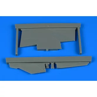   Aires MiG-23ML correct tail fin for Trumpeter műgyanta repülő kiegészítő