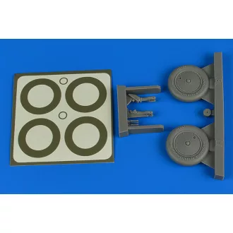   Aires I-16 wheels & paint masks for ICM/HAS/REV kerék készlet
