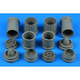   Aires McDonnell F-4E/F-4F/F-4G, RF-4E Phantom II exhaust nozzles (Revell)