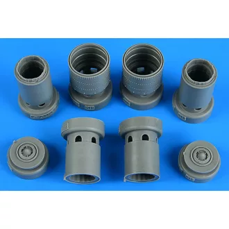   Aires F-5E/F Tiger II exhaust nozzles for KITTY HAWK hajtómű fúvóka készlet