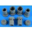 Aires F-5E/F Tiger II exhaust nozzles for KITTY HAWK hajtómű fúvóka készlet