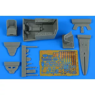 Aires Fw 190A-8 cockpit set for REVELL cockpit készlet