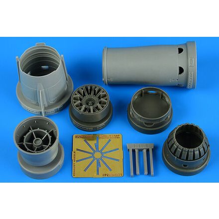 Aires MiG-21MF Fighter Bomber Exhaust Nozzle - Closed (Trumpeter)