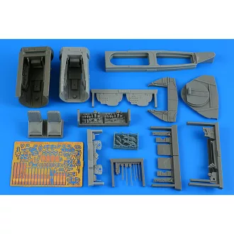 Aires Me 262B-1a cockpit set REVELL cockpit készlet
