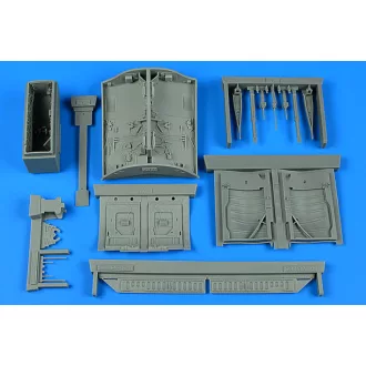   Aires F-104G/J/S & CF-104 Starfighter wheel bay for Italeri futóműakna készlet