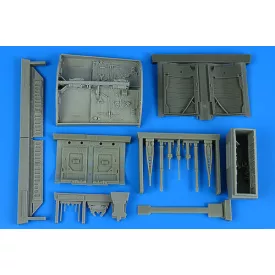 Aires Lockheed F-104 A/C Starfighter - Wheel Bay (Italeri)