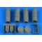 Aires Gloster Meteor F.8/FR.9 exhaust nozzles for Revell hajtómű fúvóka készlet