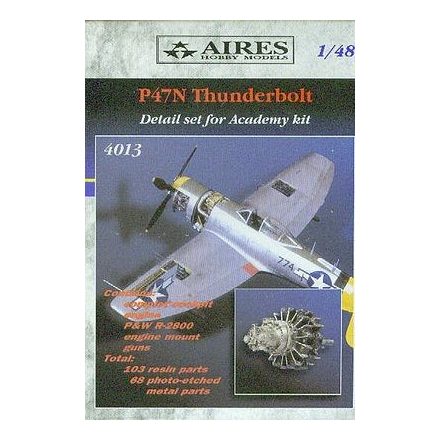 Aires Republic P-47N Thunderbolt details (Academy)