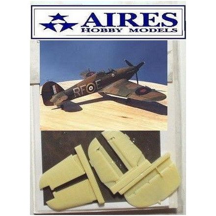 Aires Hawker Hurricane separate control surfaces (Hasegawa)