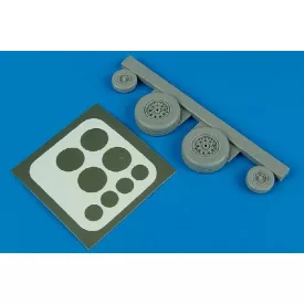   Aires McDonnell Phantom FGR.2 wheels and paint masks (Hobby Boss, Revell)