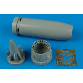   Aires F-100D Super Sabre exhaust nozzle für Revell Monogram Bausatz hajtómű fúvóka készlet