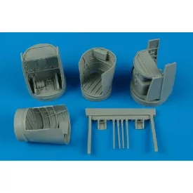   Aires Heinkel He-219A-7 'Uhu' main wheels detail set (Tamiya)