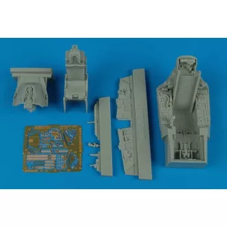   Aires F-16C/N Aggressor cockpit set for Tamiya cockpit készlet