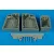 Aires BAC/EE Canberra wheel bays (Airfix)