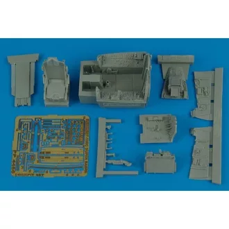 Aires F-100C Super Sabre cockpit set (TRU) cockpit készlet