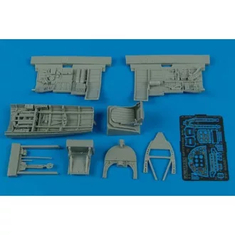 Aires Spitfire Mk.V cockpit set for Tamiya cockpit készlet