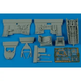   Aires Spitfire Mk.XIV cockpit set for Academy cockpit készlet