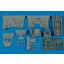 Aires Spitfire Mk.XIV cockpit set for Academy cockpit készlet