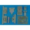 Aires P-47D Razorback cockpit set (TAMIYA) cockpit készlet