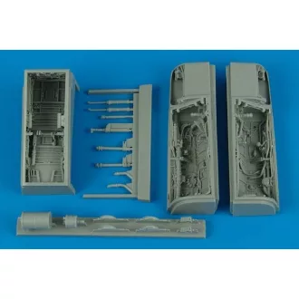   Aires A-7 Corsair II wheel bay (HOBBY BOSS) futóműakna készlet