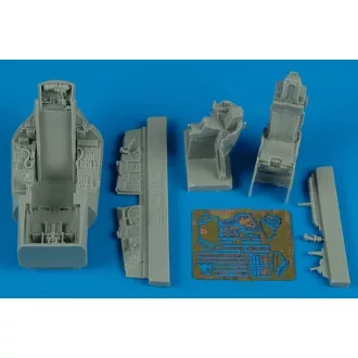   Aires F-16A MLU Falcon cockpit set (KINETIC) cockpit készlet