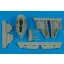Aires F-84F Thunderstreak wheel bay (KINETIC) futóműakna készlet