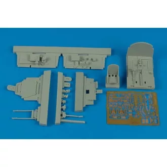   Aires P-47M Thunderbolt cockpit set for Tamiya cockpit készlet