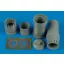 Aires F-15l Ra'am exhaust nozzles for Revell hajtómű fúvóka készlet