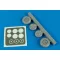 Aires Me-262A wheels & paint mask for HOB kerék készlet