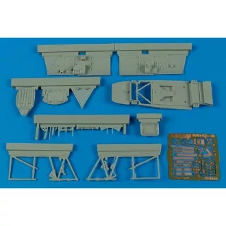 Aires MiG-3 cockpit set for Trumpeter cockpit készlet