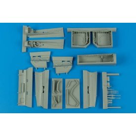 Aires Sukhoi Su-27 Flanker B wheel bay (Academy)