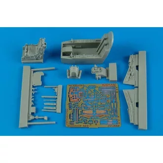   Aires Yak-38 Forger cockpit set f. Trumpeter cockpit készlet