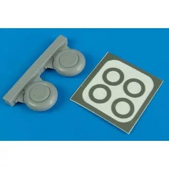 Aires TBD-1 Devastator wheels & paint masks kerék készlet