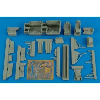   Aires F-100F Super Sabre cockpit set-early v. cockpit készlet