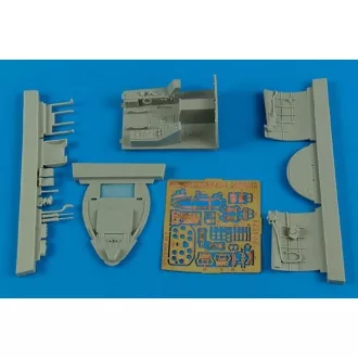  Aires F4U-4 Corsiar cockpit set for Hobby Boss cockpit készlet