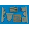 Aires F4U-4 Corsiar cockpit set for Hobby Boss cockpit készlet