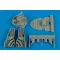 Aires F8F-1 Bearcat wheel bay for Hobby Boss futóműakna készlet