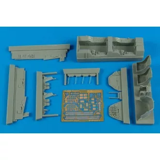 Aires T-28 Trojan cockpit set for Roden cockpit készlet