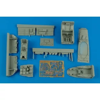 Aires Me 410B-2/U4 cockpit set for Meng cockpit készlet