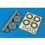 Aires S2F Tracker wheels & p. masks f. Kinetic kerék készlet