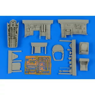 Aires Spitfire Mk.IX cockpit set FOR Eduard cockpit készlet