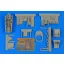 Aires Spitfire Mk.IX cockpit set FOR Eduard cockpit készlet