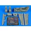 Aires F-4C Phantom II cockpit set f.Academy cockpit készlet