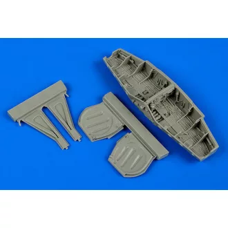   Aires P-51D Mustang wheel bay for Hobby Boss futóműakna készlet