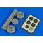 Aires Me 262A/B wheels &paint masks f.HobbyBos kerék készlet