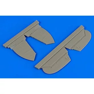   Aires Heinkel He51 B.1 control surfaces f.Rode műgyanta repülő kiegészítő